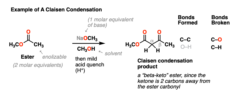 example-of-a-claisen-condensation