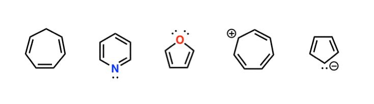 small quiz on whether or not molecules are conjugated or not