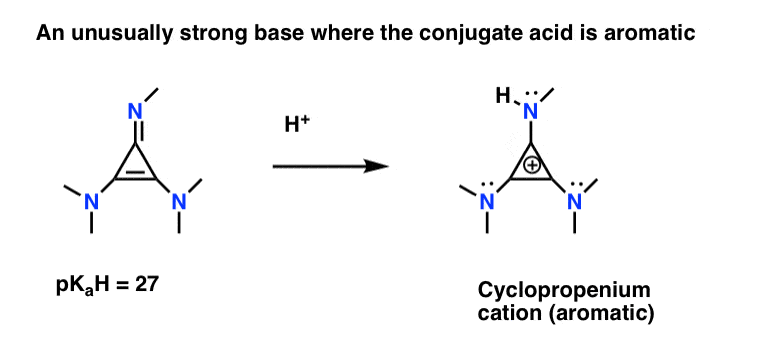 tristan lambert strong basicity of cyclopropene imines